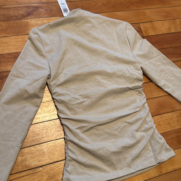 Aritzia Contour Heather Oat Beige Top - Picture 5 of 6